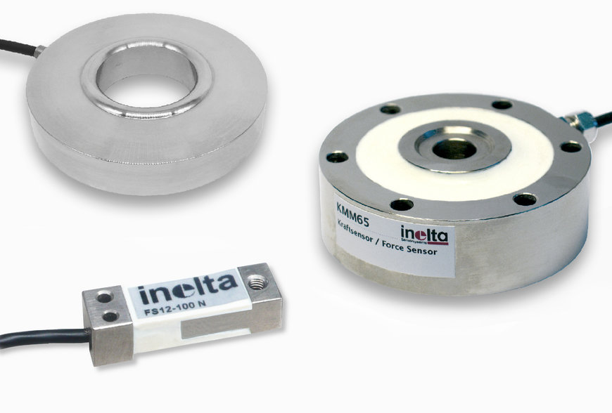Inelta Force sensors for static and dynamic measurements
